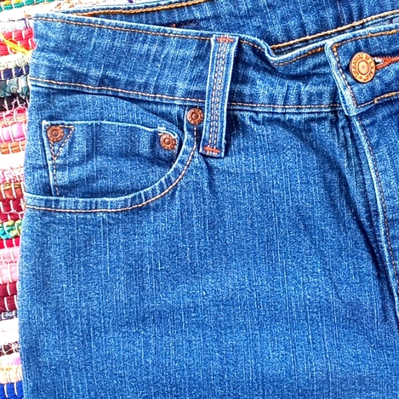 Signature Levi Strauss Long Bootcut Denim Jeans- #1580 - Picture 3 of 13